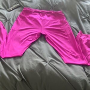 Avia Pink Leggings Stretchy Athletic Wear